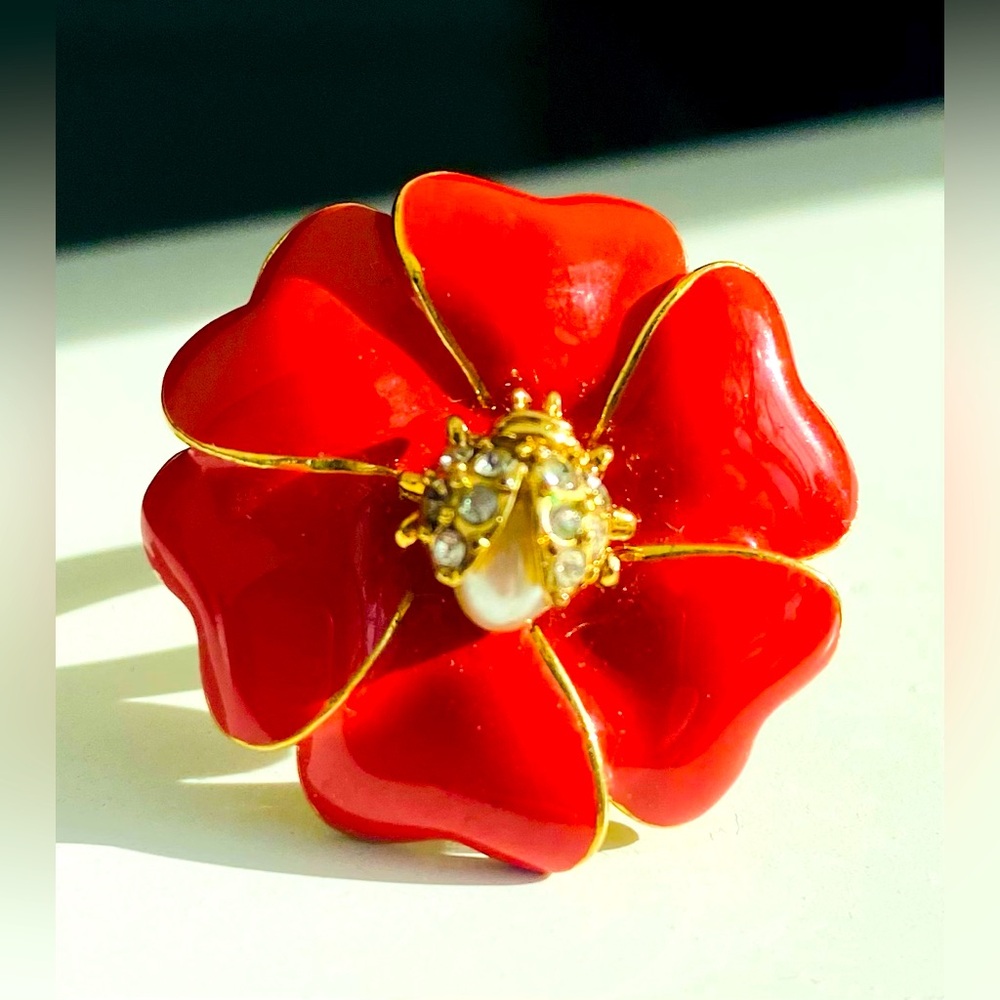 Stella and Dot enamel ring